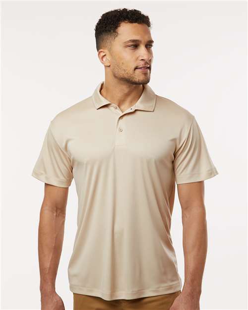 AllPro Men's Pro-Lock Performance Polo | Sand - Front