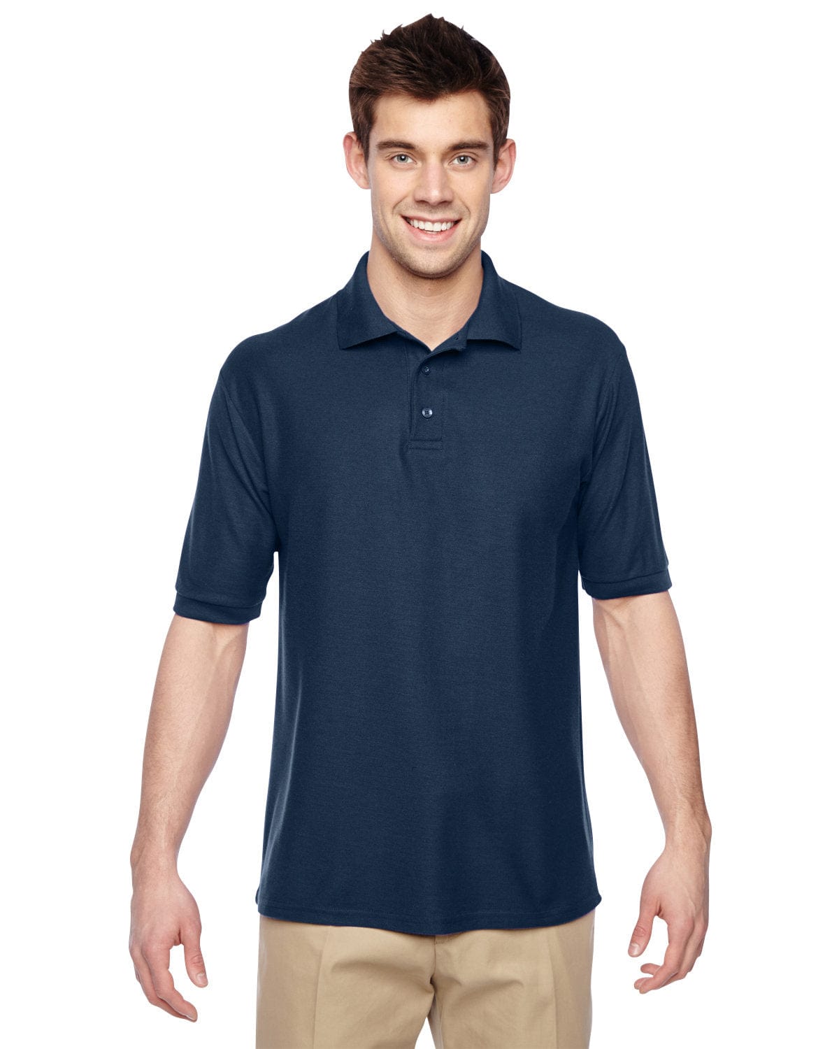 Jerzees Easy-Care Polo 537MSR | J Navy - Front