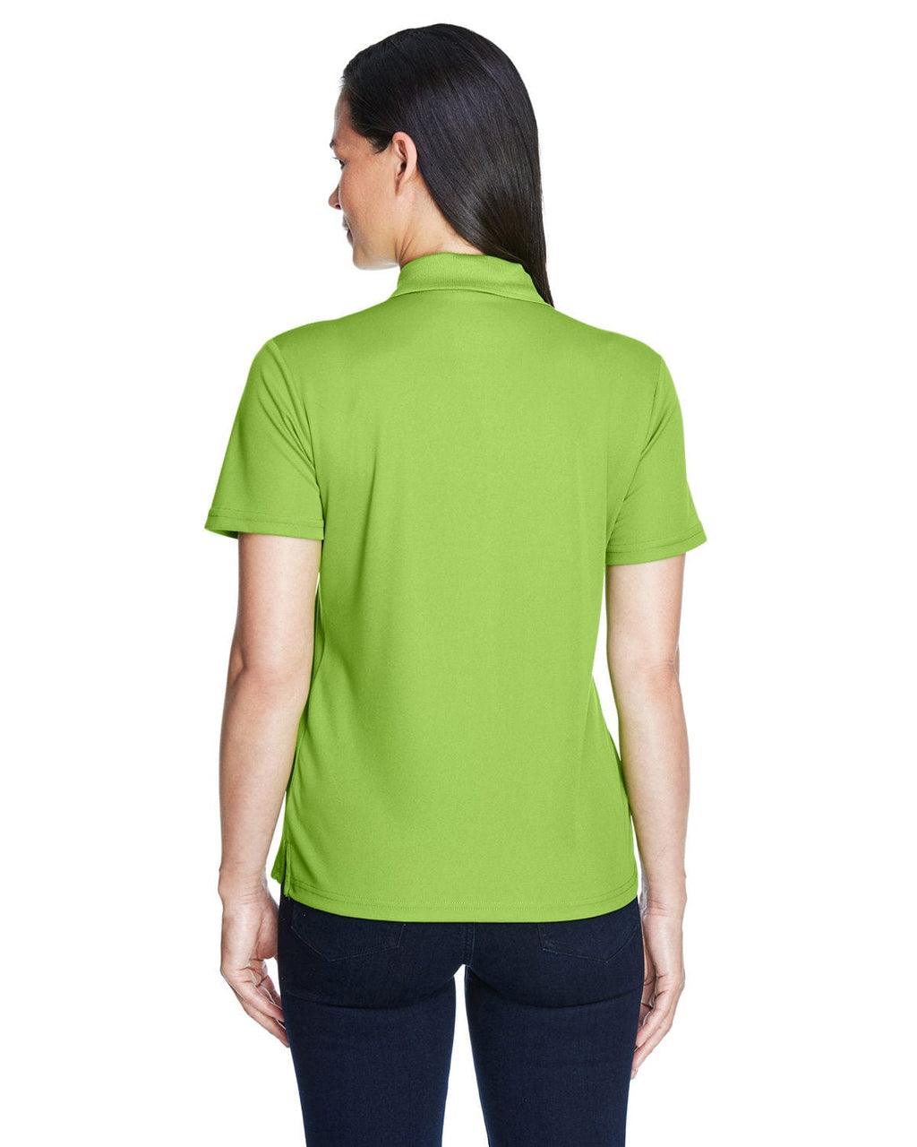 Core 365 Origin Ladies Performance Pique Polo 78181 | Acid Green - Back