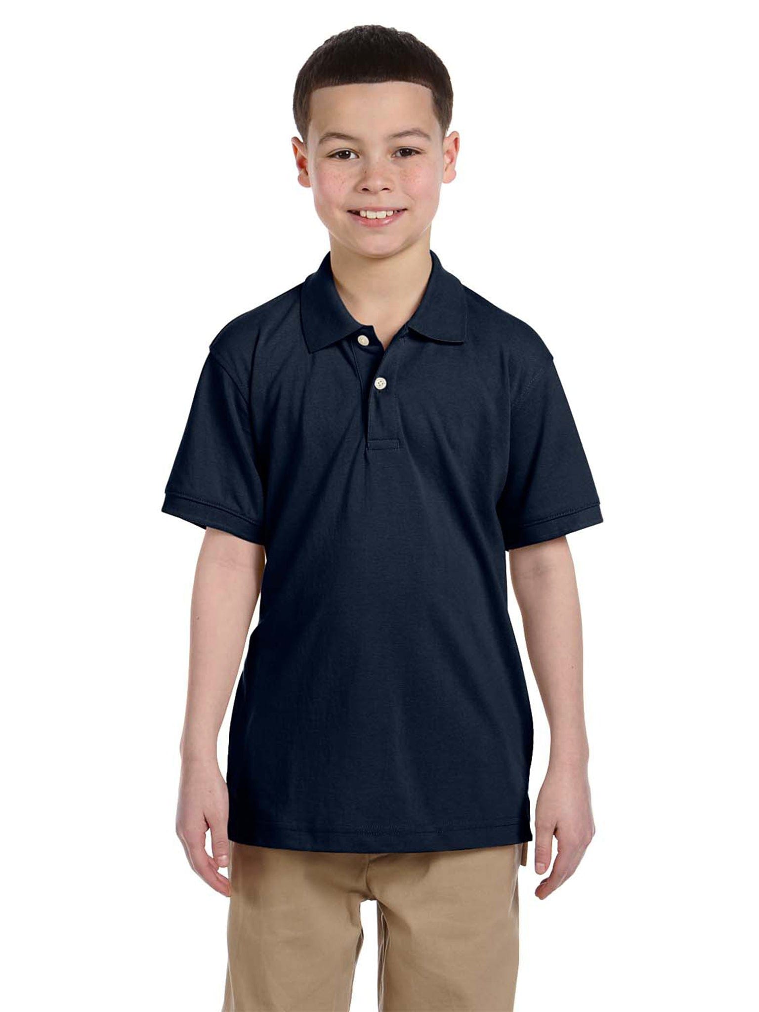 Harriton Youth Easy Blend Polo Shirt