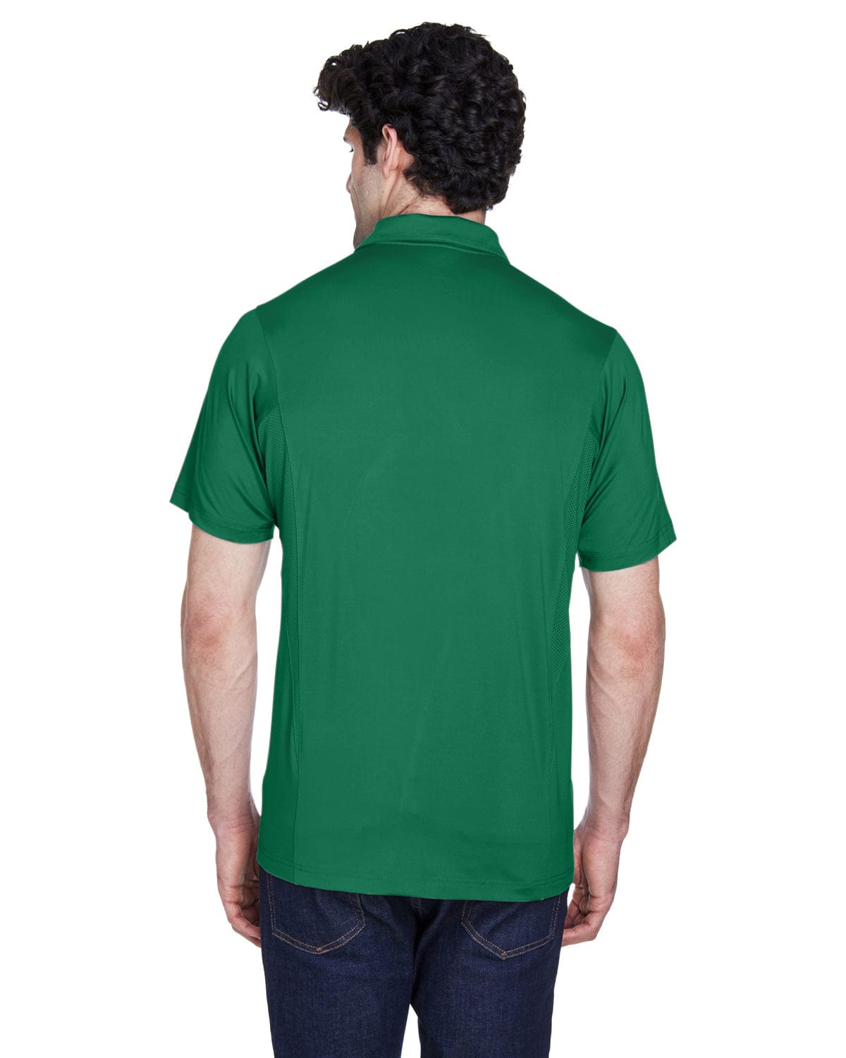 Team 365 Mens Charger Performance Polo TT20 | Sport Kelly - Back