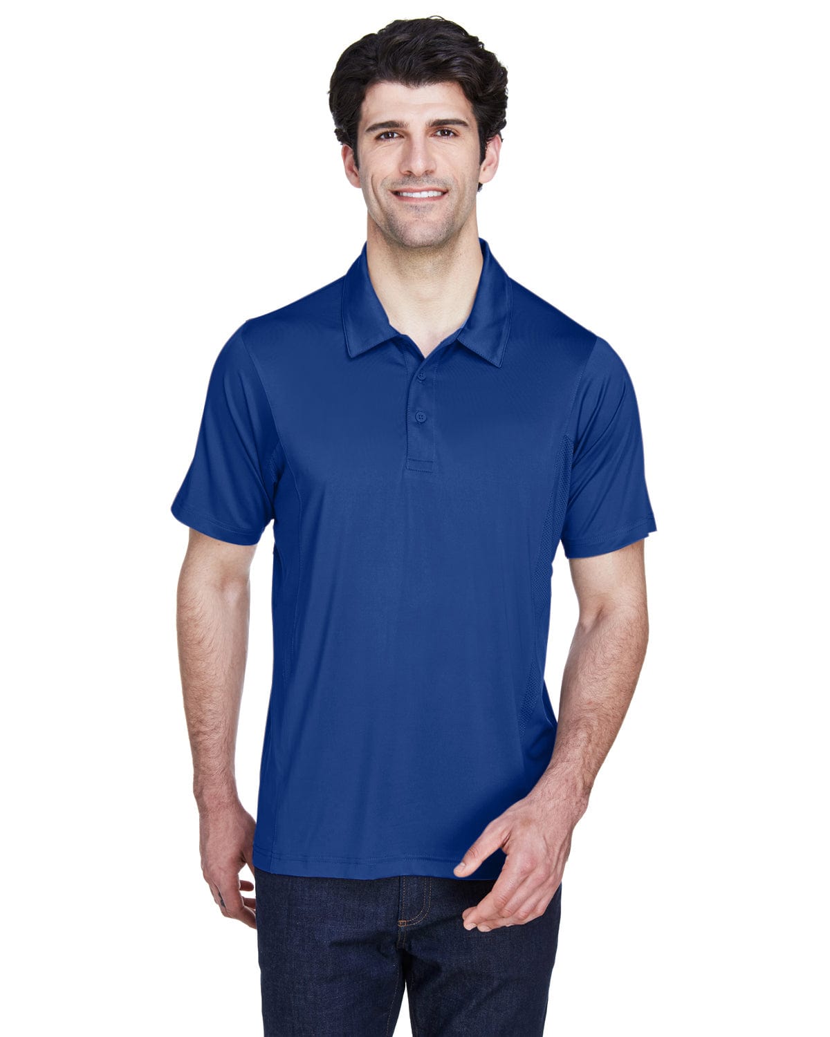 Team 365 Mens Charger Performance Polo TT20 | Sport Royal - Front